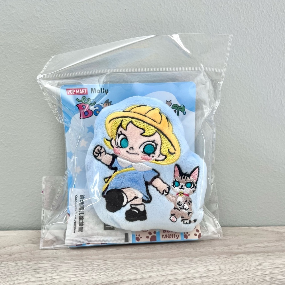 Pop Mart Plush Fridge Magnet - Baby Molly & Baby Tabby